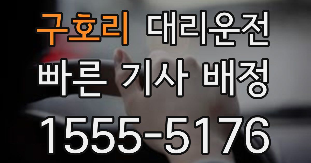 일일대리기사
