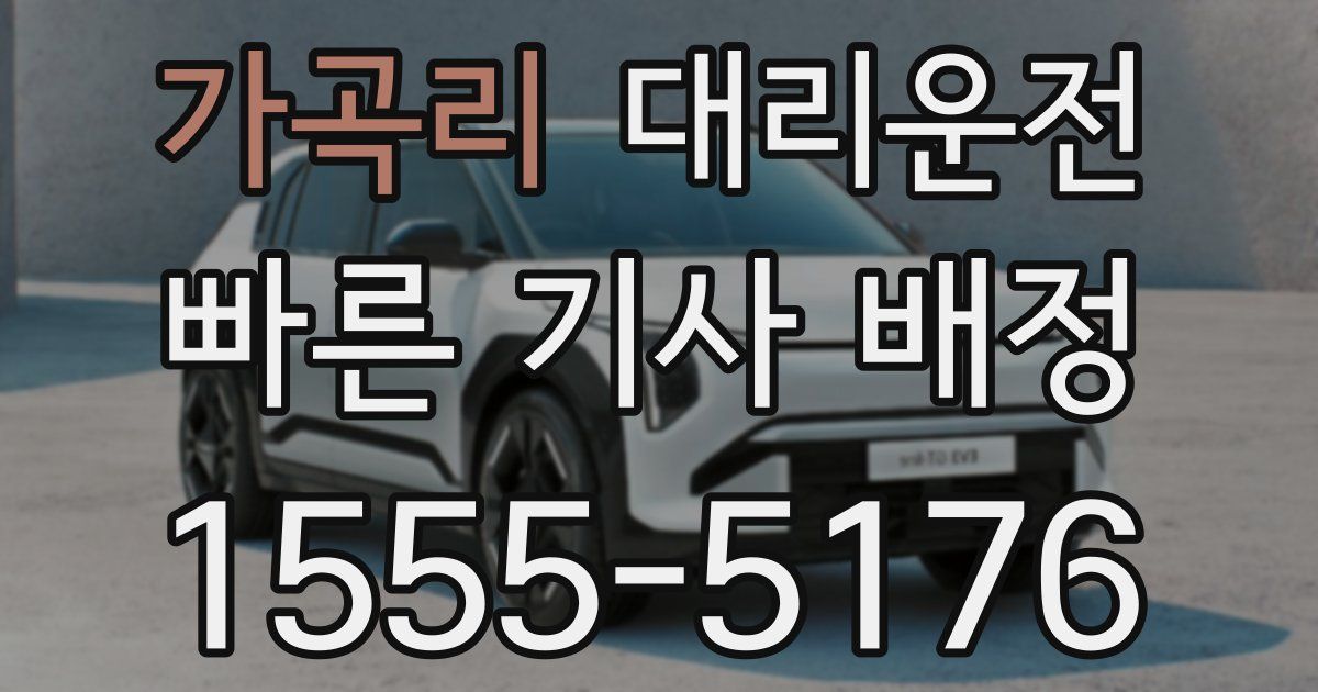 일일대리기사