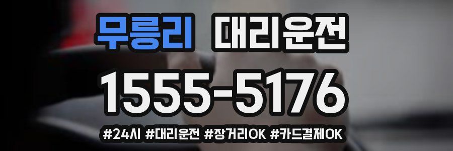 무릉리 대리운전
