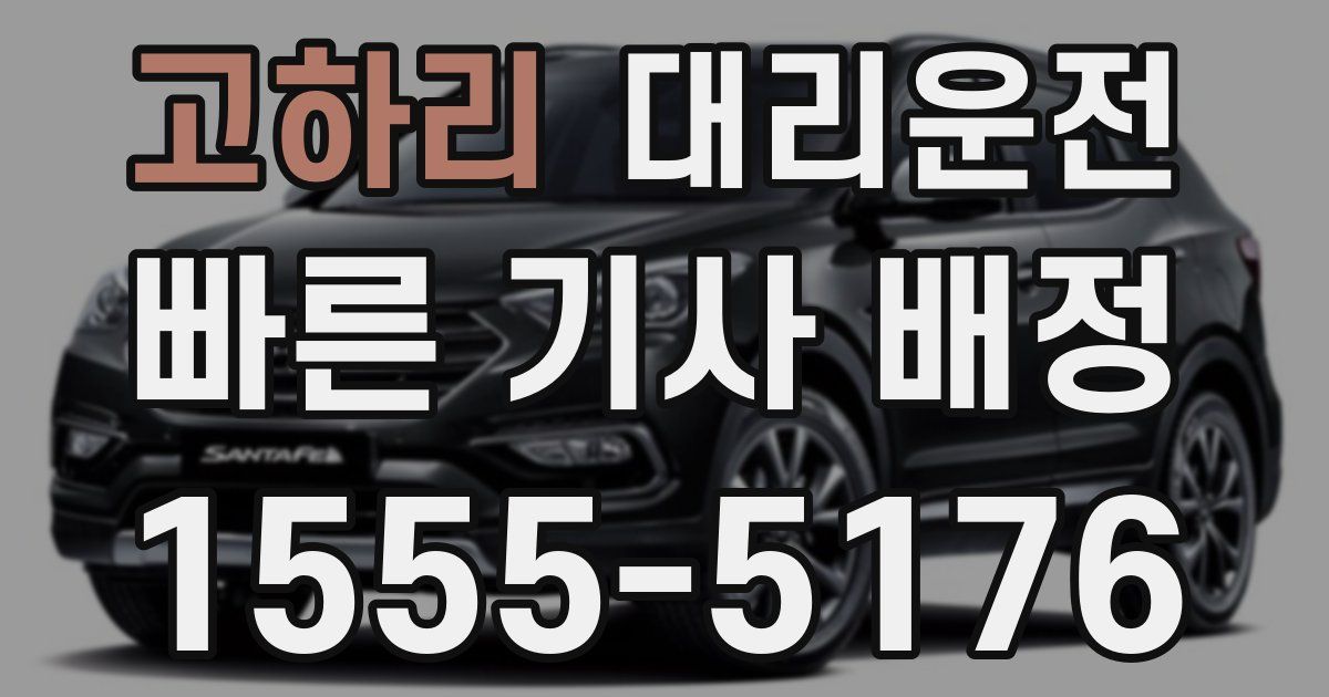 일일대리기사