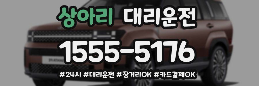 상아리 대리운전