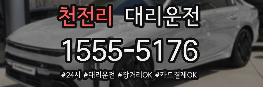 천전리 대리운전