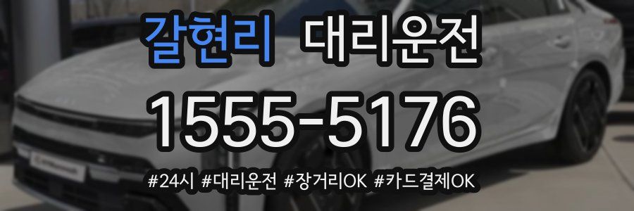 갈현리 대리운전