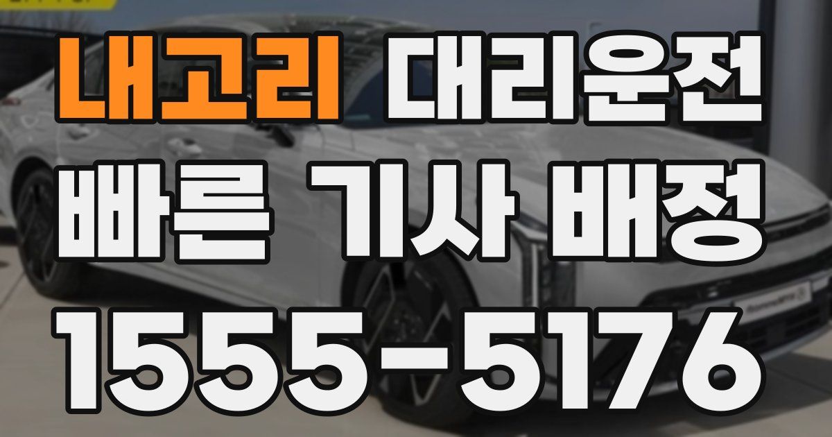 일일대리기사