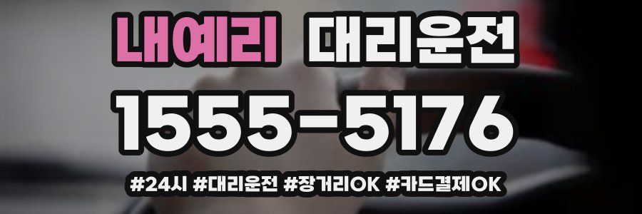 내예리 대리운전