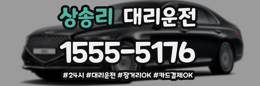 상송리 대리운전