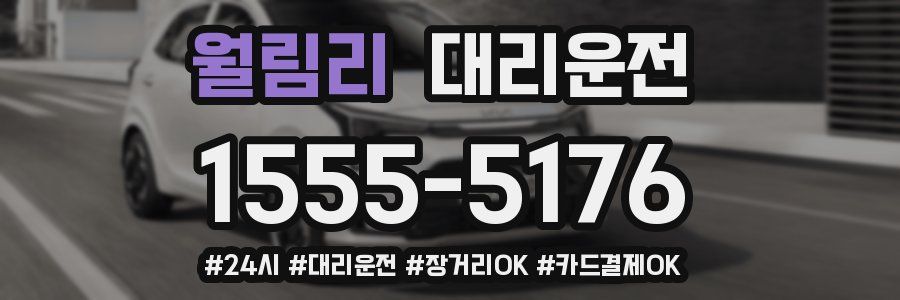 월림리 대리운전