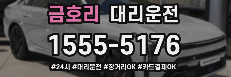 금호리 대리운전