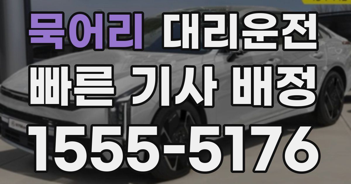 일일대리기사