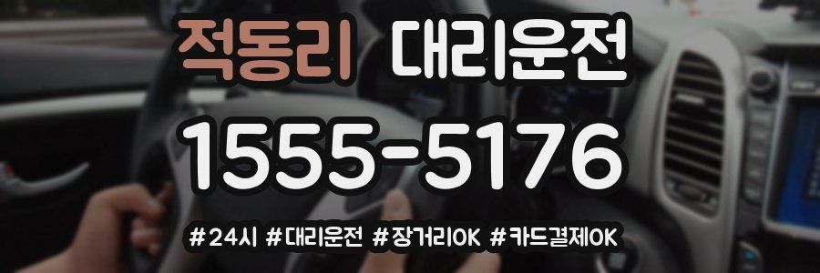 적동리 대리운전