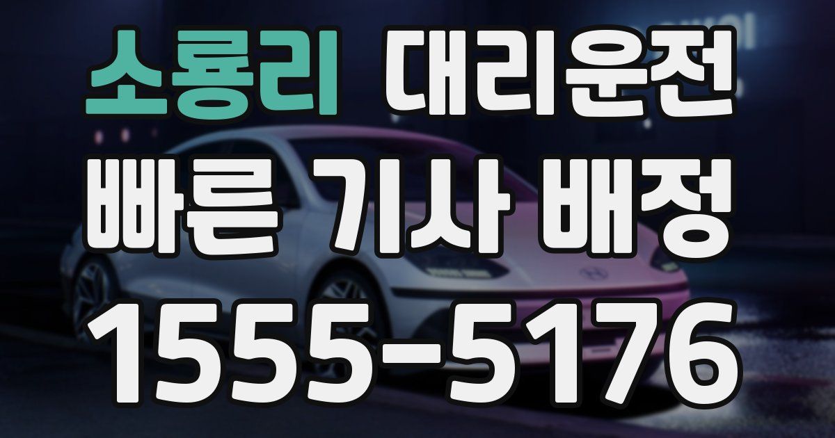 일일대리기사