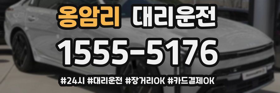 옹암리 대리운전