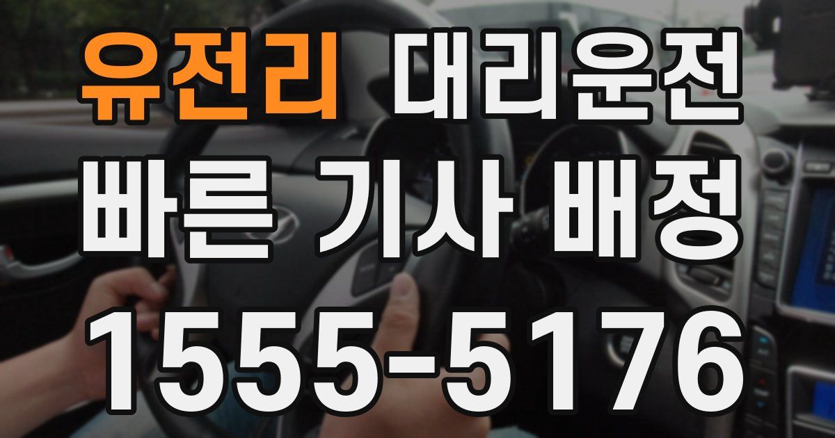 일일대리기사