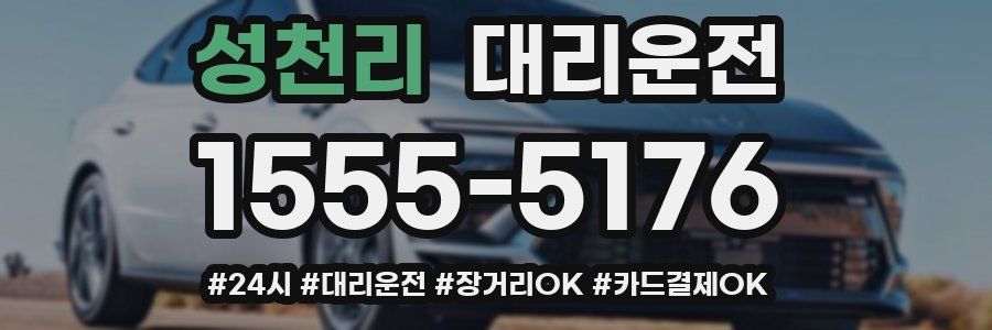 성천리 대리운전