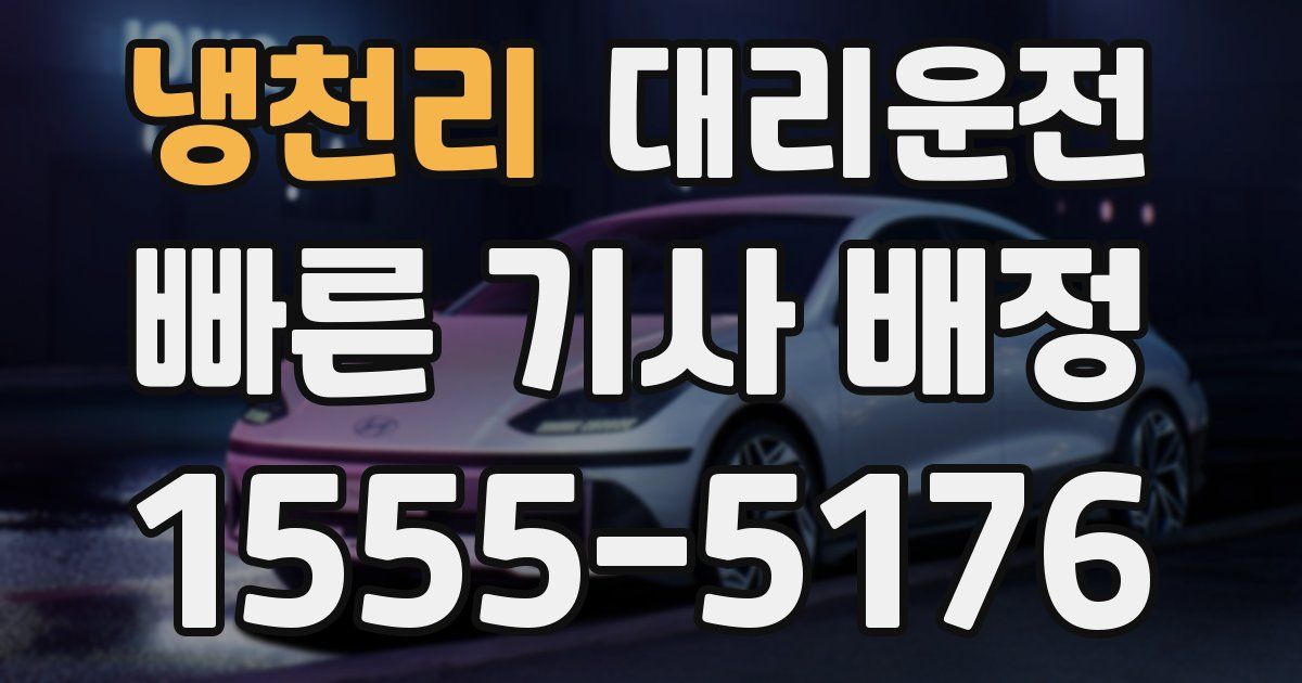일일대리기사