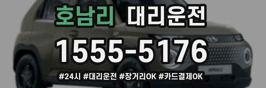 호남리 대리운전