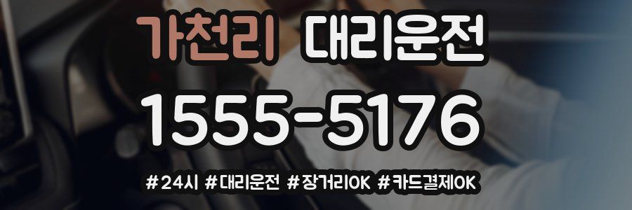 가천리 대리운전