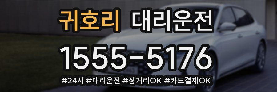 귀호리 대리운전