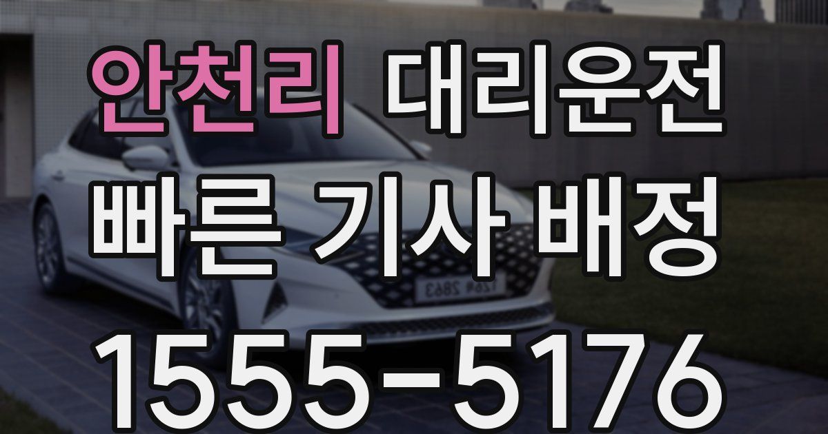 일일대리기사