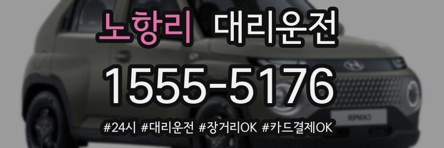 노항리 대리운전
