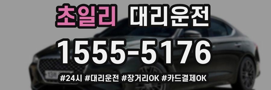 초일리 대리운전