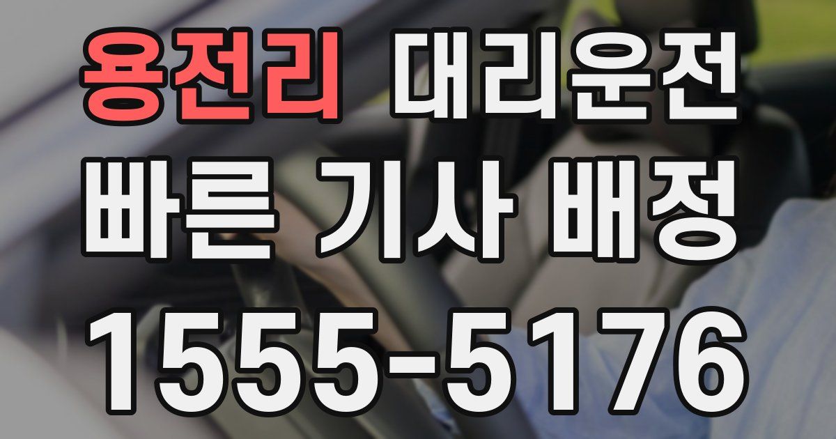 일일대리기사