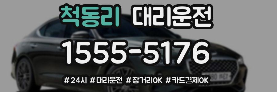 척동리 대리운전