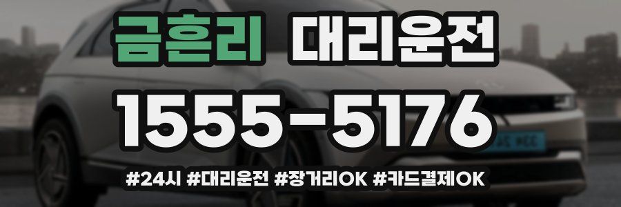 금흔리 대리운전