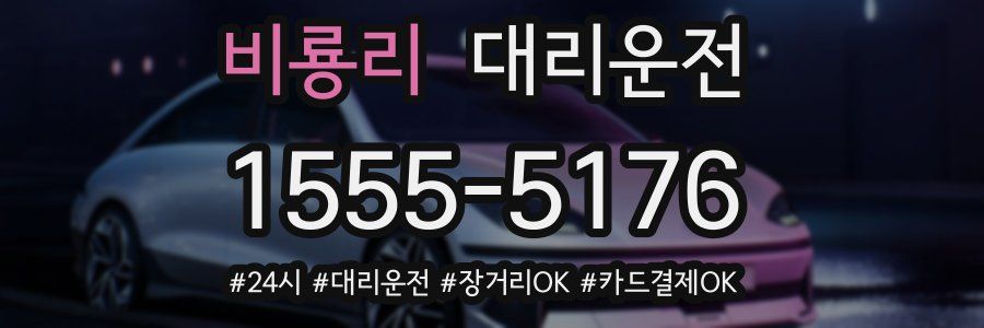 비룡리 대리운전