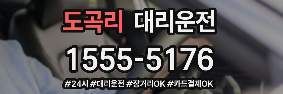 도곡리 대리운전
