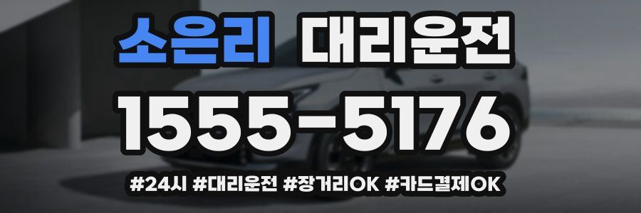 소은리 대리운전