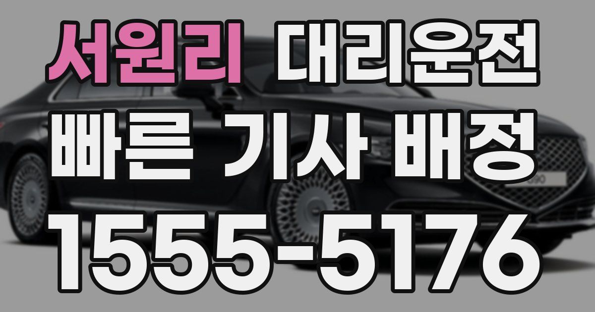 일일대리기사