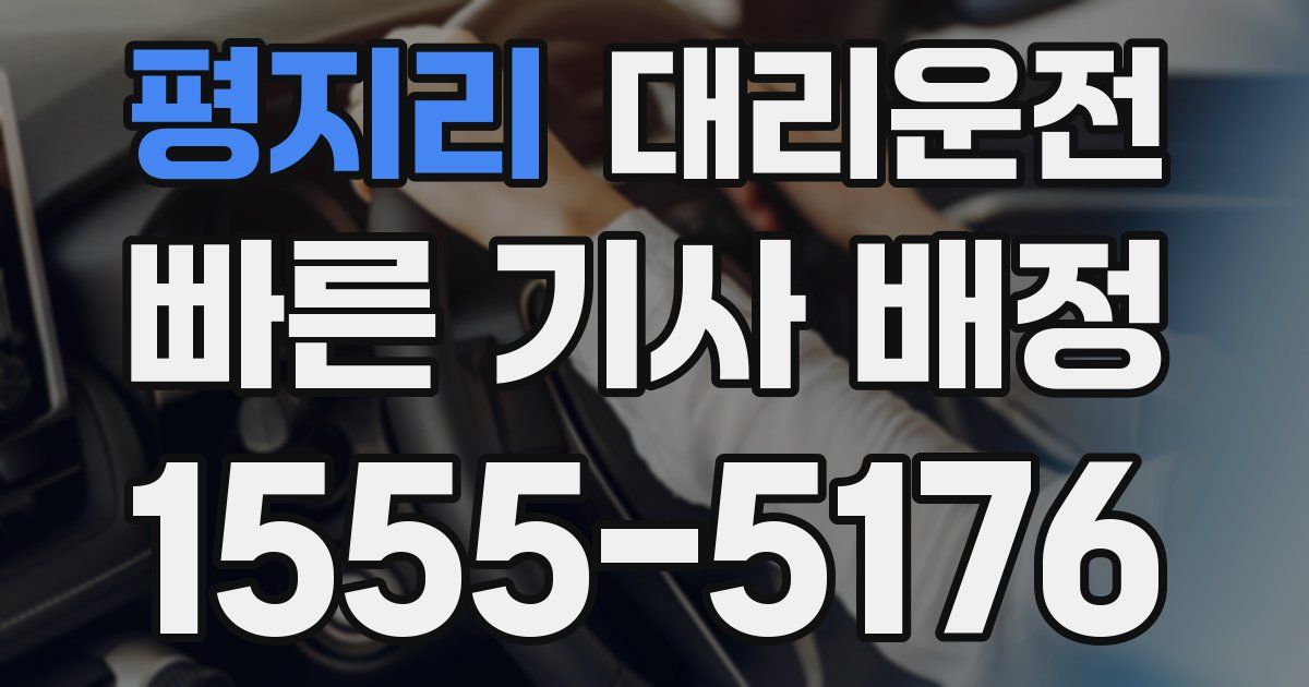 일일대리기사