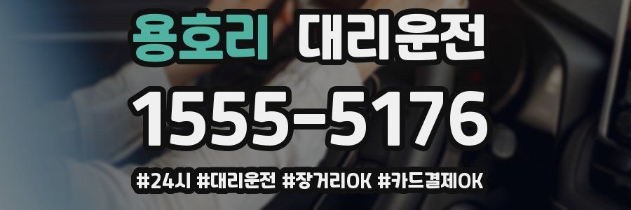 용호리 대리운전