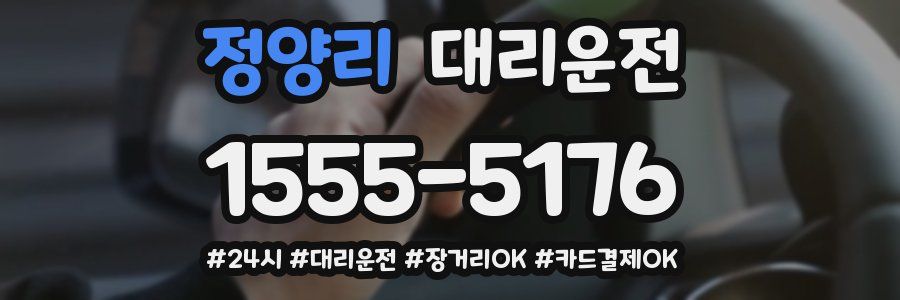 정양리 대리운전