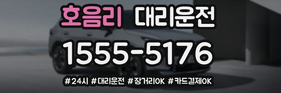 호음리 대리운전