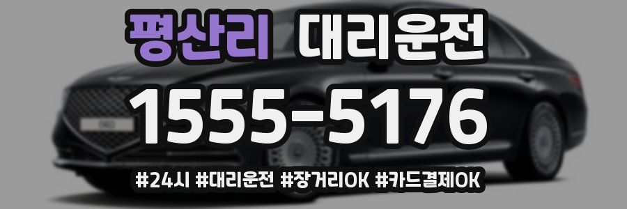 평산리 대리운전