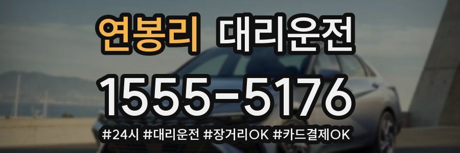연봉리 대리운전