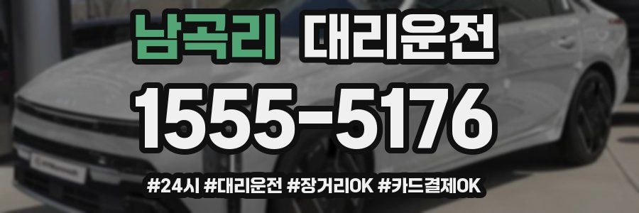 남곡리 대리운전