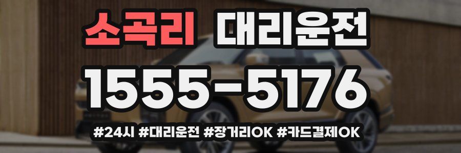 소곡리 대리운전