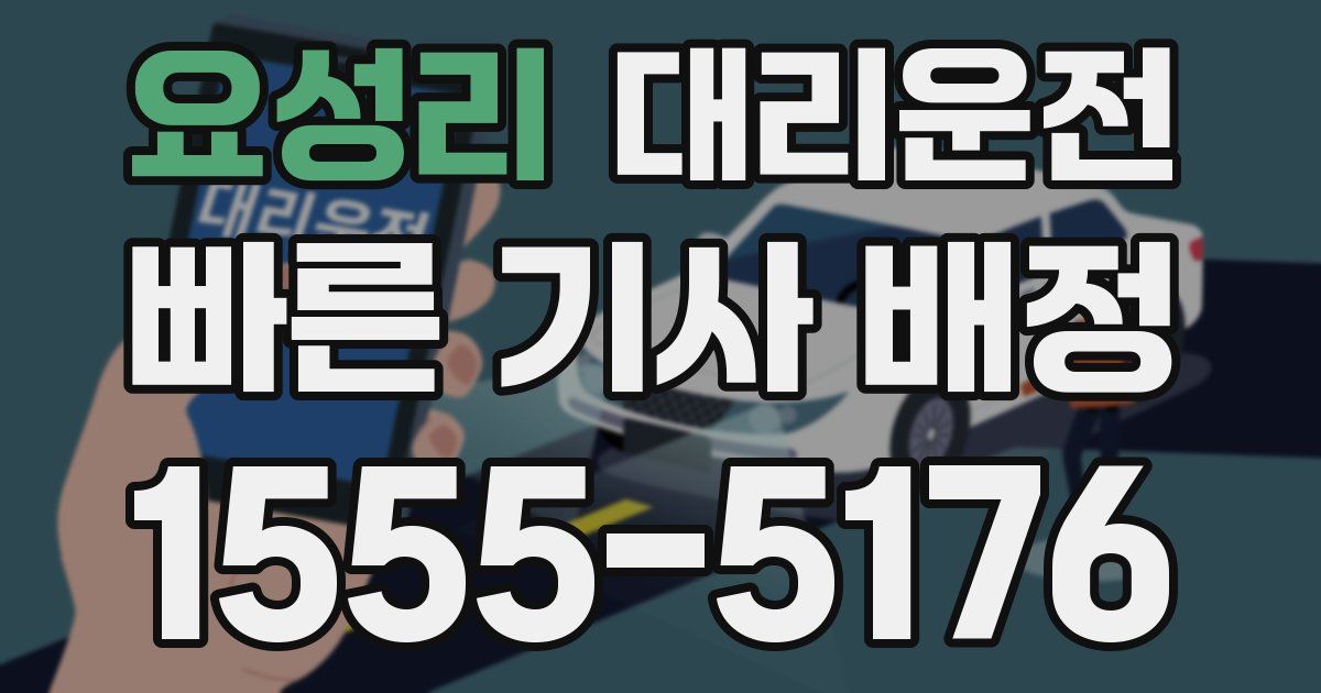 일일대리기사