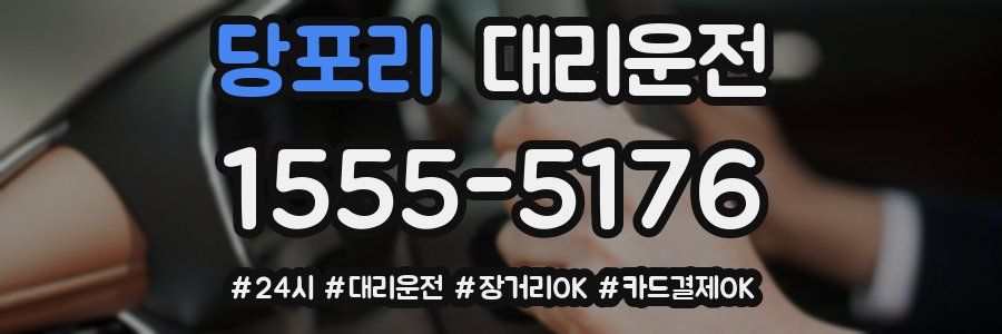 당포리 대리운전