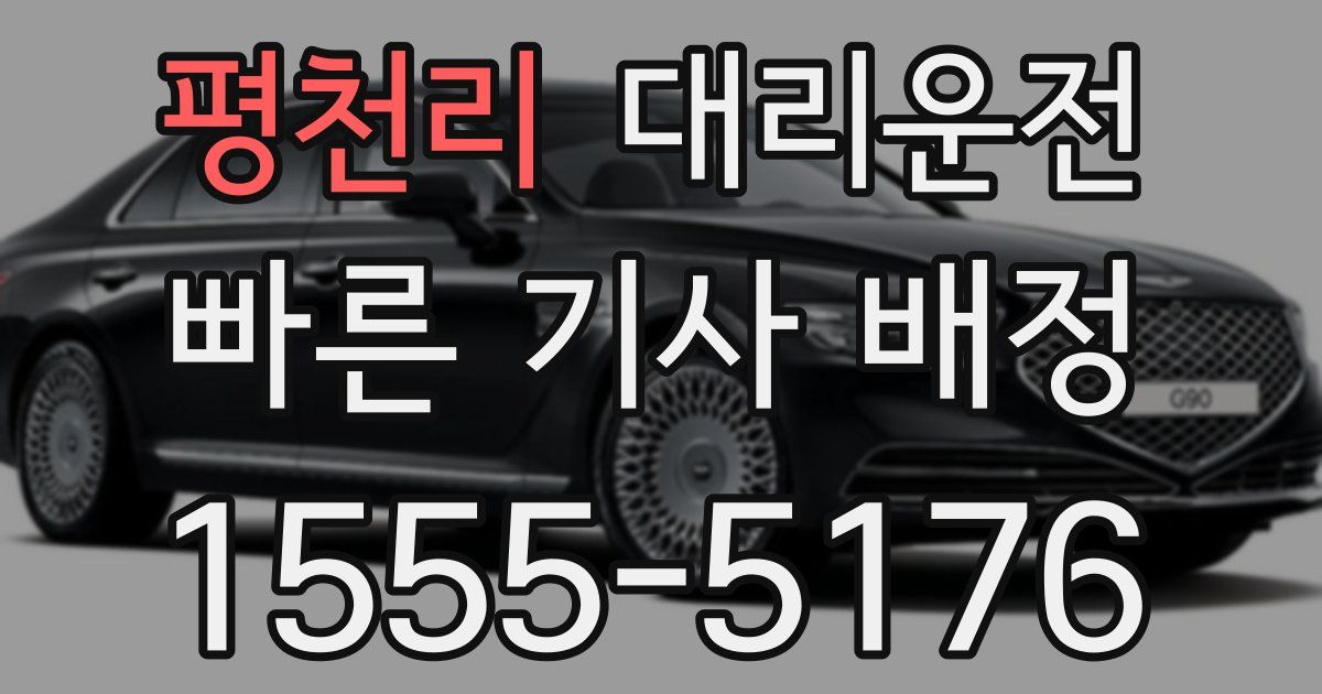 일일대리기사