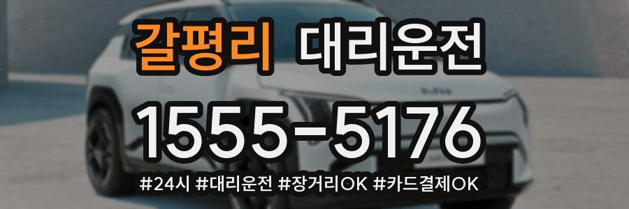 갈평리 대리운전