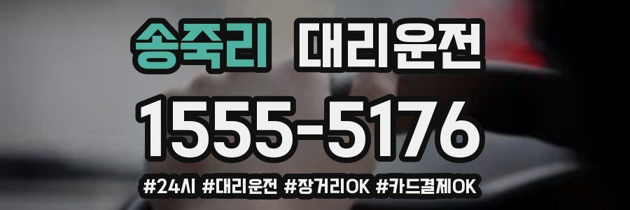 송죽리 대리운전