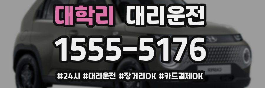 대학리 대리운전