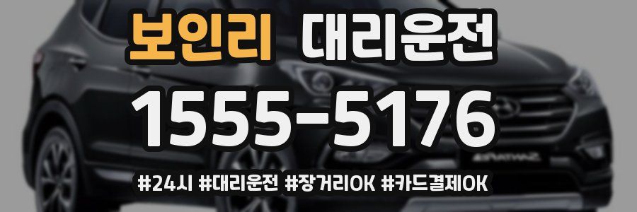 보인리 대리운전