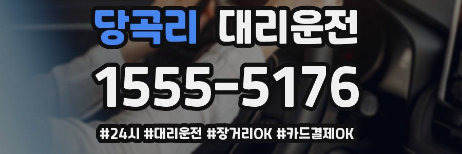 당곡리 대리운전