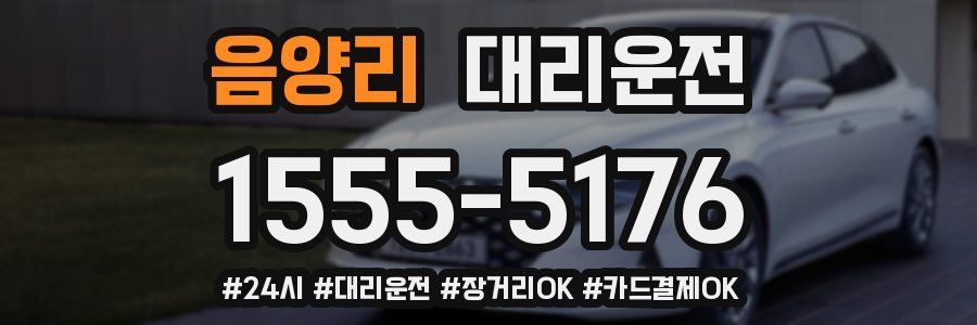 음양리 대리운전