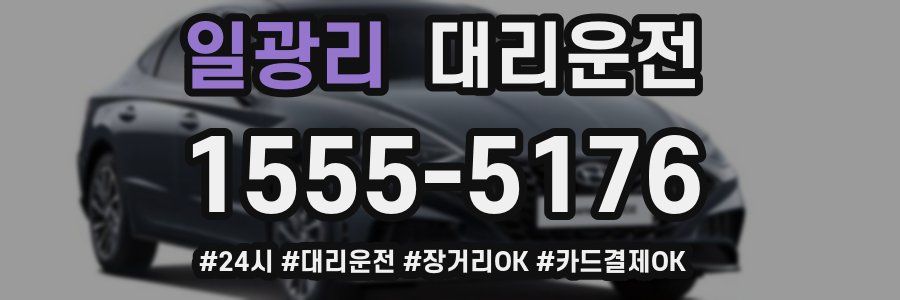 일광리 대리운전